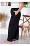 Women's Black Baggy Plus Size Sportswear Quality Loose Fit Stretchy Comfortable Fabric Sweatpants R - 2