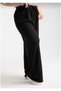 Women's Black Baggy Oversized Plus Size Sportswear Quality Loose Fit Stretchy Comfortable Fabric Sweatpantsrem - 5