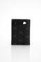 Vegan Leather Wallet Card Holder with Cash Compartment and Sliding Mechanism