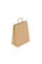 Kraft Bag with Twist Handle - Kraft Bag 25 Pieces, 18 Cm X 8 Cm X 23 Cm