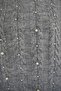 Crew Neck Pearlescent Sweater Gray Melange - 5