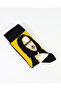 Monalisa Portrait Patterned Artistic Unisex Socks - 6