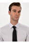 Light Gray Slim Fit 100% Cotton Classic Shirt 50318179-Vr001 - 2