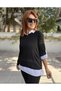 Shirt Knitwear Suit Black - 2