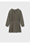 7914-41 Girl's Green Dress - 3