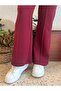 Women's Plus Size Pants Crepe Fabric Lycra Pocketless Spanish Leg Trousers 25030 - 4