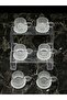 6-Piece Glass Coffee Cup Set – Modern Espresso and Turkish Coffee Cups with Handles - Set of 6 Cups - 7