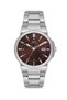 Zeitmeister Rms.1.Ag1638.05 Crystal Glass Steel Band Steel Case 5 Atm Water Resistant Metallic R