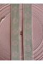 Pink Floor Woven Ribbon with Green Clover Detail - 8