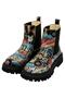 Women's Vegan Leather Black Ankle Boots - Stay Groovy Design