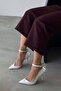 Damia Wrist-Strapped Bow Detail WHITE MATTE - 5