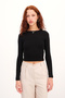 Long Sleeve Basic Blouse B1845 - 2