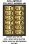 Customized Hotel/Apartment. The Numbers Are the Size of Each Product Is 15 X 7 cm with Double-Sided Tape.