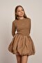 Parachute Balloon Skirt - Camel
