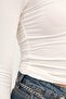 Gathered Side Blouse B1849 - 3