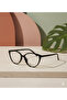 Elvin Black Cat Eye 49 Ekartman Blue Light Protection Glasses |   Optical Compatible - 2