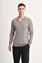 Slim Fit Rayon Blended Premium Polo Neck Sweater-33045 - 2