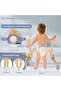 -Baby Play Gym Mat & Learning Walker With Music-Grey - 6