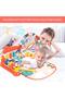 - Piano Fitness Gym Rack With Playing Toys - Red - 2