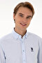 Goxreg025K Light Blue Men's Shirt 2225434 - 2