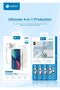 مجموعة حماية كاملة SILVER 360 لجهاز iPhone 15 Pro Max - 5