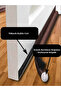 New Generation Lux under Door Velcro Anti-Wind Sponge 90 cm Brown 2 Pieces - 2