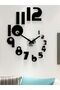 3D Wall Clock – Modern Frameless Wall Clock with Eye-Catching Design | Stylish Home & Office Decor - 3
