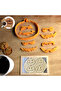 Halloween Mold Set |   Halloween Set # 6 Pumpkin – Compatible with Cookies, Dough, and Clay