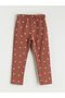 Peak New Season Elastic Waist Polka Dot Girls' Leggings