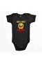 Guns N Roses Hands and Light Black Color Baby Bodysuit
