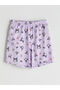 Seray New Season Crew Neck Kuromi Printed Girls' Shorts Pajama Set - 7
