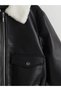 Lcw Kids Leather Look Girl's Coat (W5) - 2