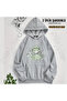 Omori My Thoughts Will Follow You into Your Dreams Basil Printed Hoodie (2 Thread)