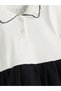 Alita City Lcw Kids Ecru Camisole Embroidered Girls' Dress with a Difference - 2
