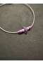 Amethyst Natural Stone Pink String Minimal Bracelet - 2