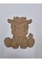 15 Pieces Cute Cow Wooden Painting School DIY Activity Art No2 15 cm X 13 cm