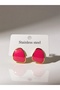 Earrings Steel Pink Detail - 2