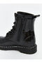 Black Kuromi Printed Baby Girl Boots - 6