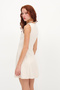 Suede Mini Dress E17545 - 6