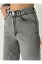 WOMEN'S BLACK DOUBLE BRIDGE HEM DETAIL DENIM JEANS - 3