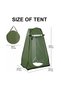 LEO.STAR Outdoor Changing Clothes Tent, Pop Up Shower Tent, Portable Folding Toilet Tent with Carry - 2