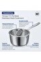 9-Piece Tri-Ply Base Stainless Steel Cookware Set with Glass Lids, Oven-Safe, 37240028 - 3