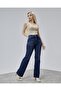 Women's High Waist Wide Leg Jeans - 3