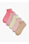 Solid Crew Length Socks - Set of 5