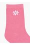 Floral Print Crew Lenght Socks - Set of 5 - 5