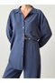 Women's Oversize Shirt & Palazzo Pants Loose Two-Piece Set - 4