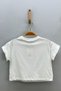 Girl's 5-9 Years Old 100% Cotton Lined Chiffon Blouse 35806 Ecru - 4