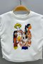 Girl's 1-5 Years Old 100% Cotton Lined Printed Blouse 35812 Ecru - 3