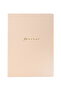 Soft Leather Cover Lined Notebook Set - 4