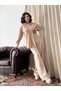 Women's Oversize Shirt & Palazzo Pants Loose Two-Piece Set - 5